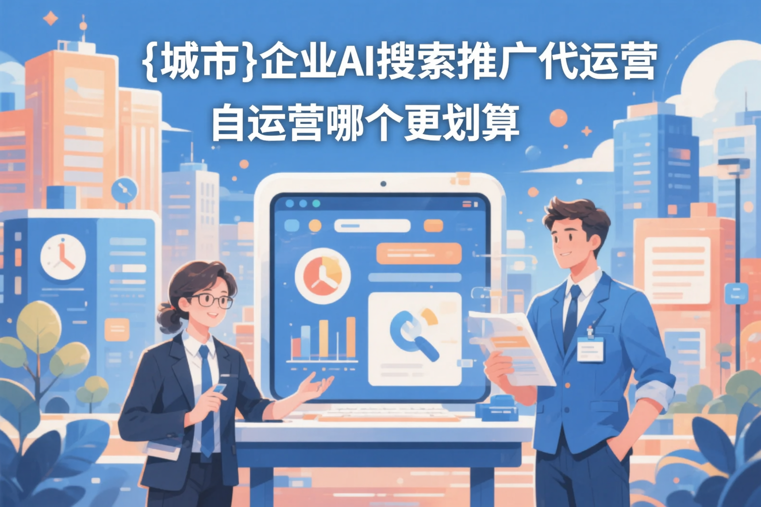常州企业AI搜索推广代运营和自运营哪个更划算
