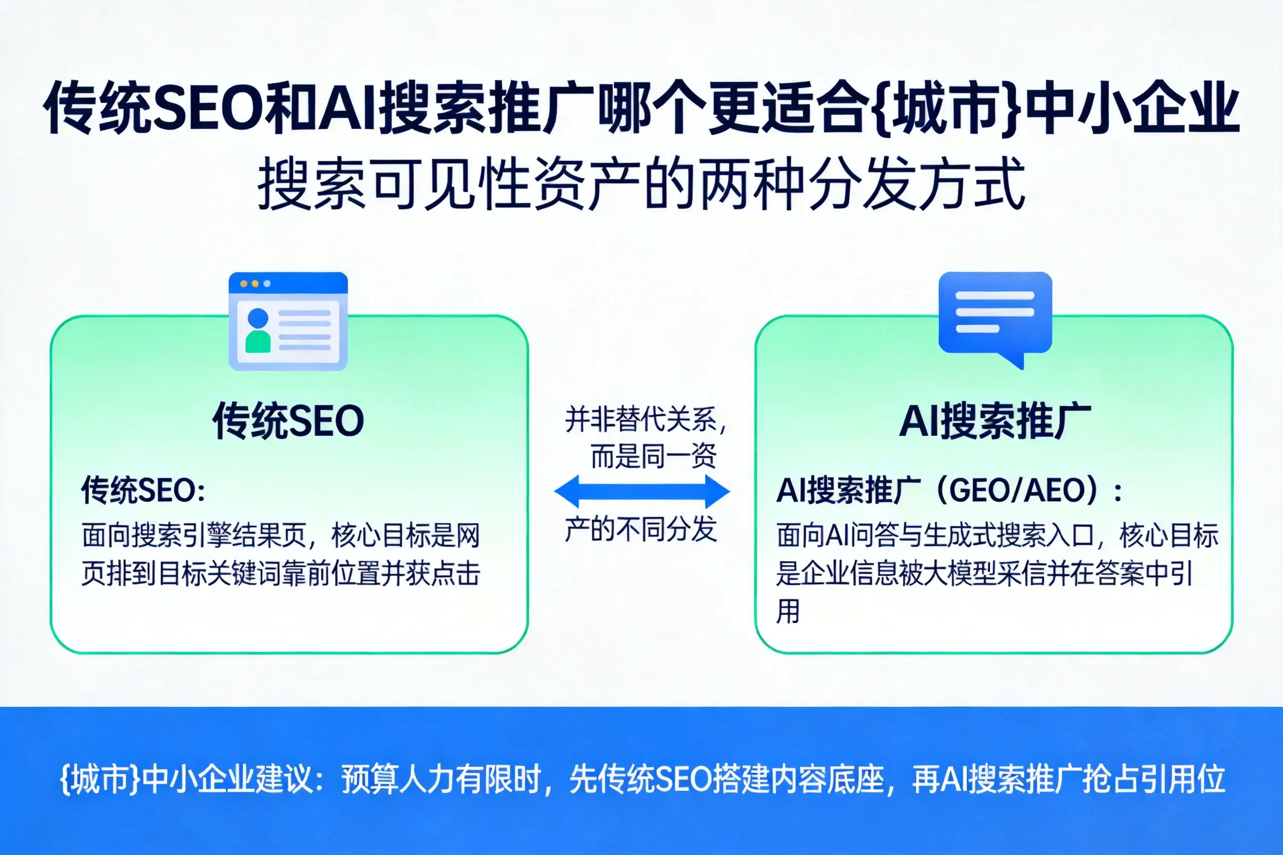 传统SEO和AI搜索推广哪个更适合常州中小企业
