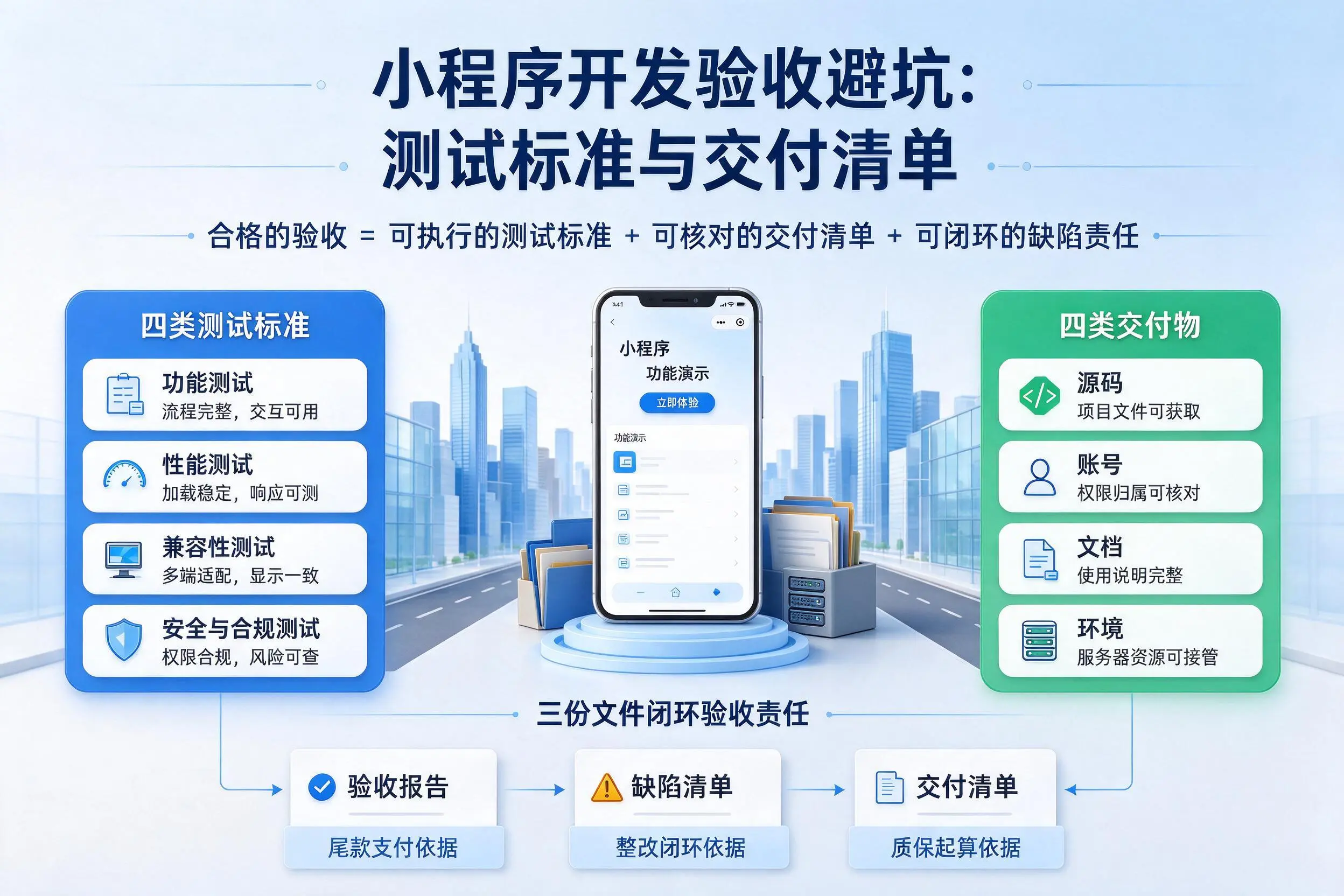 常州小程序开发验收避坑：测试标准与交付清单