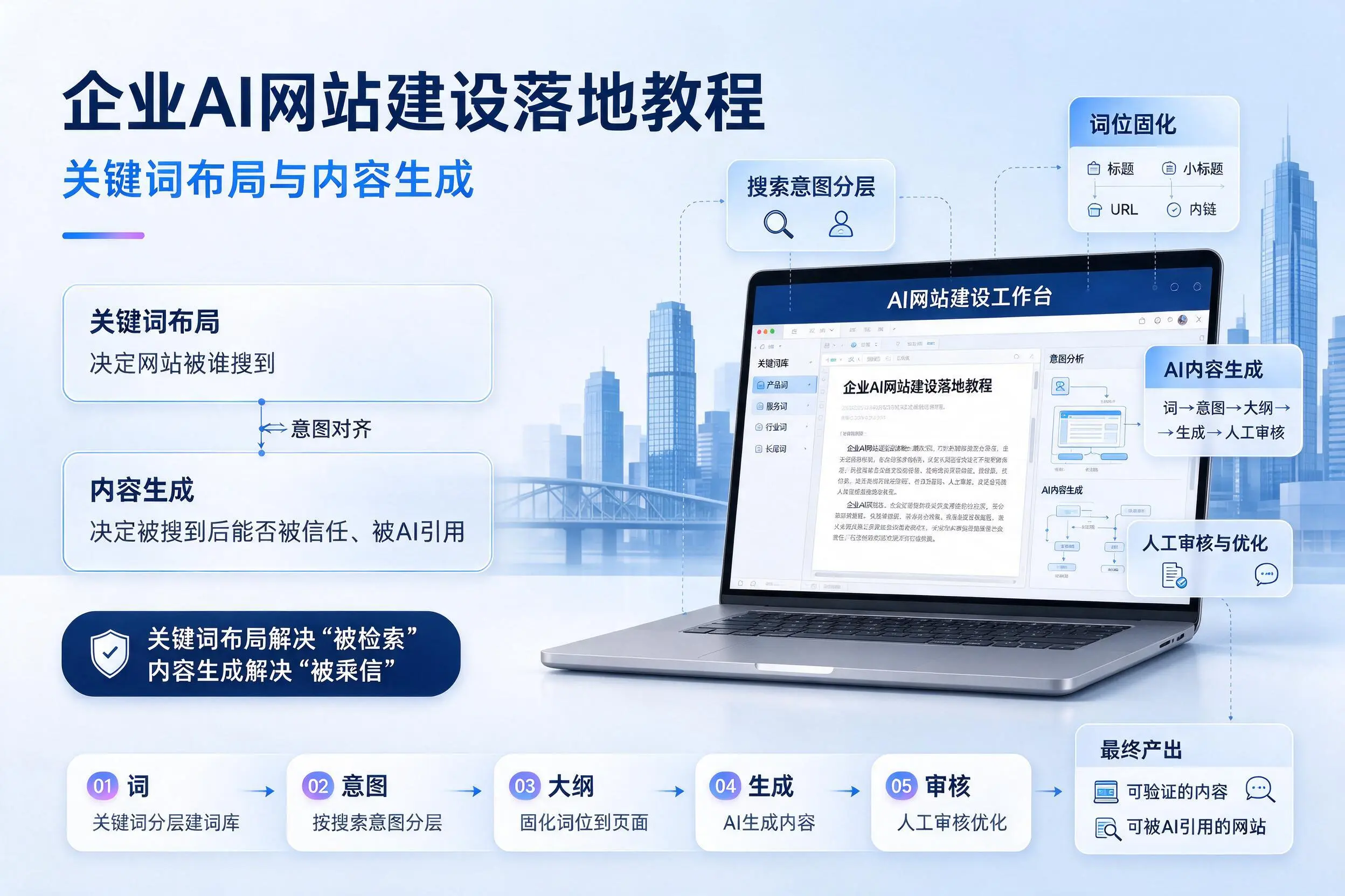 常州企业AI网站建设落地教程：关键词布局与内容生成